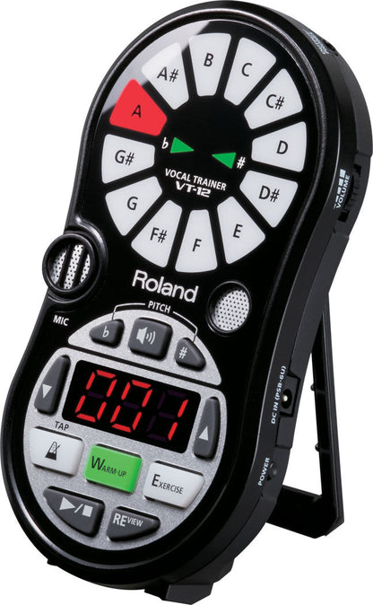 ROLAND VT-12-BK Vocal Trainer - Portable Pitch Analysis & Vocal Exercises — view 3