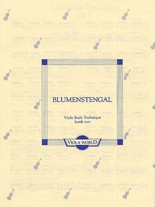 Blumenstengal - Viola Scale Technique Book 2 (Softcover Book)