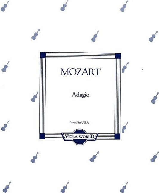Mozart - Adagio K 261 Viola/Piano (Softcover Book)