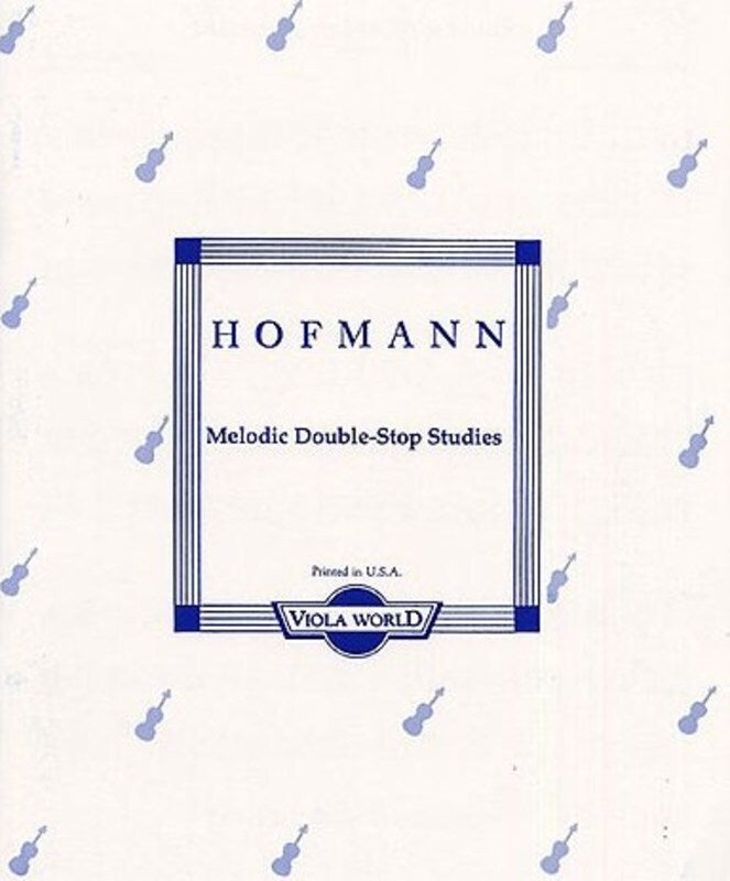 Hofmann - Melodic Double Stop Studies Op 96 Viola (Softcover Book)