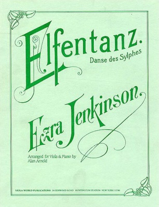 Jenkinson - Elfentanz Viola/Piano (Softcover Book)