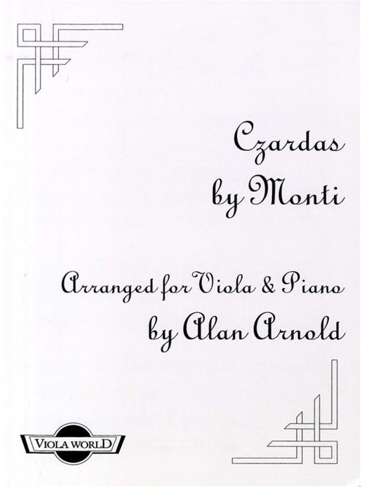 Monti - Czardas Viola/Piano (Softcover Book)