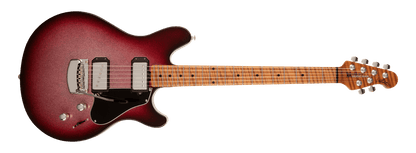 Ernie Ball Music Man Valentine Trem Maroon Burst Sparkle
