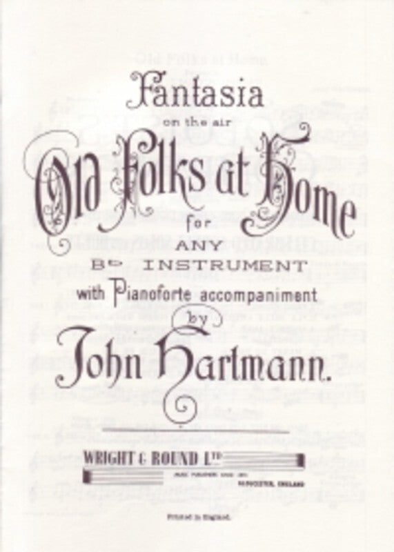 Old Folks At Home Fantasia Trumpet Piano