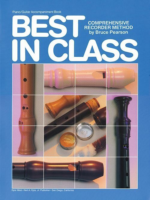 Best In Class Recorder Method - Piano/Guitar Accompaniment