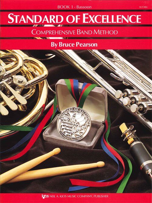 Standard of Excellence Book 1 for Bassoon by Bruce Pearson