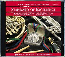 Standard of Excellence Book 1 Accompaniment CD Part 1 by Bruce Pearson