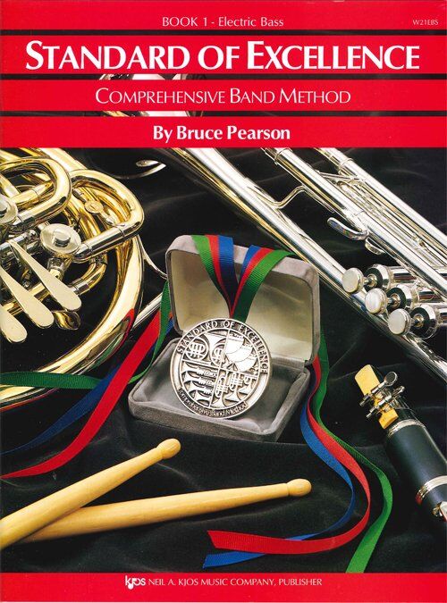 Standard of Excellence Book 1 Electric Bass by Bruce Pearson