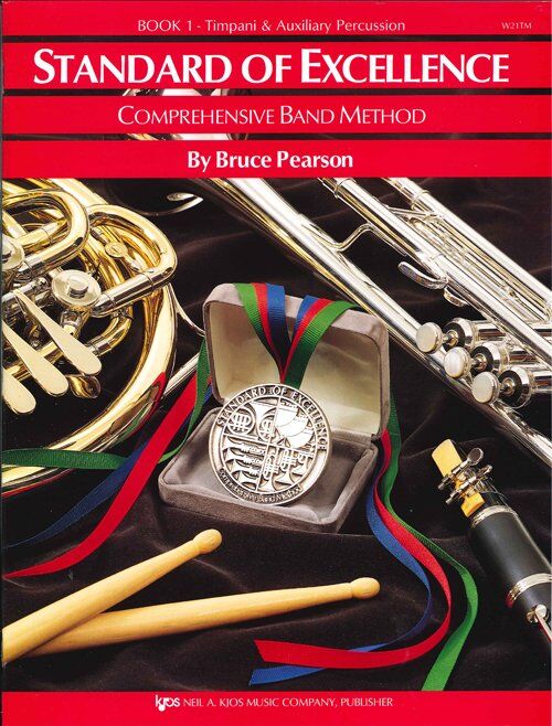 Standard of Excellence Book 1 Timpani/Auxiliary Percussion by Bruce Pearson