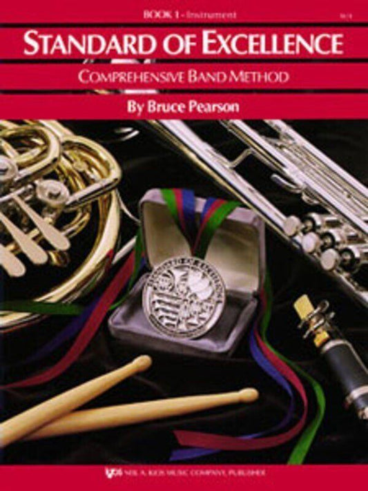 Standard of Excellence Book 1 Trumpet/Cornet by Bruce Pearson, 48 Pages, Neil A. Kjos Music Company