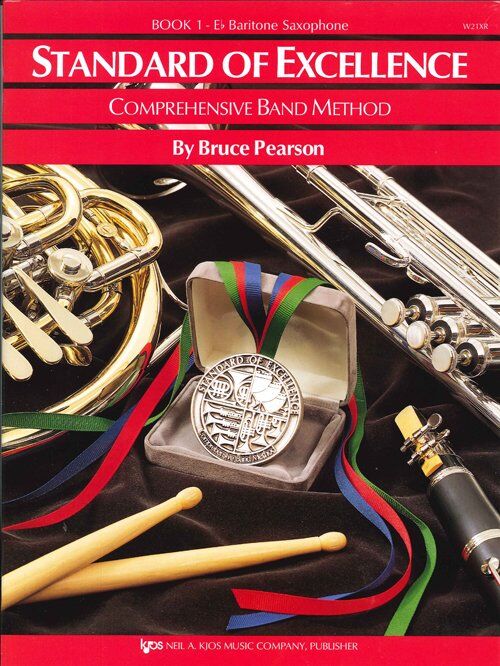 Standard of Excellence Book 1 Baritone Saxophone by Bruce Pearson