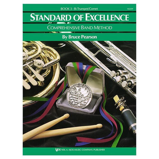 Standard of Excellence Book 3 Timpani/Auxiliary Percussion by Bruce Pearson, 64 Pages, Neil A. Kjos Music Company