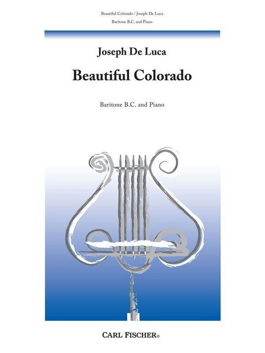 De Luca - Beautiful Colorado Euphonium Piano Sheet Music