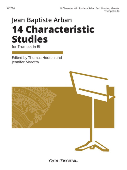 Arban - 14 Characteristic Studies Trumpet (Carl Fischer)