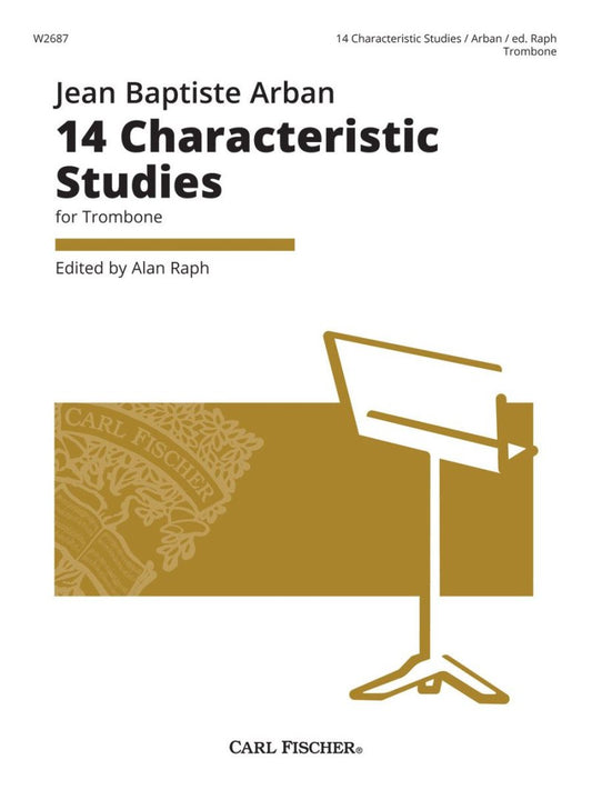 Arban: 14 Characteristic Studies — Trombone (Carl Fischer)
