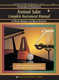 Festival Solos Complete Assessment Manual by Neil A. Kjos Music Company, 160 Pages, Textbook
