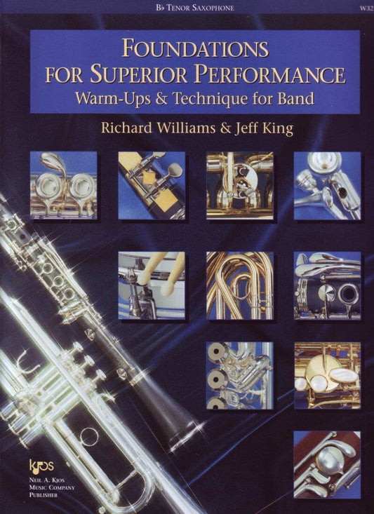 Foundations for Superior Performance Tenor Sax Method Book
