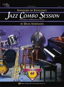 Jazz Combo Session Book/CD for Trombone, Baritone, Bass Clarinet, Bassoon