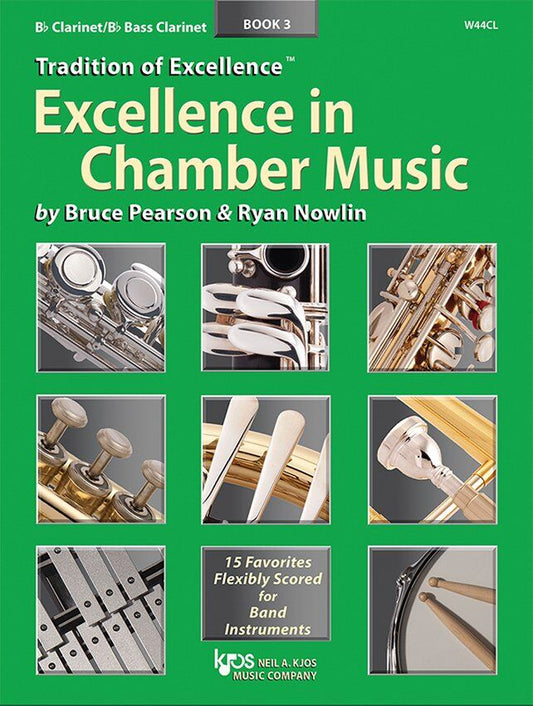 Excellence in Chamber Music Book 3 - Percussion, 100 Pages, Neil A. Kjos Music Company