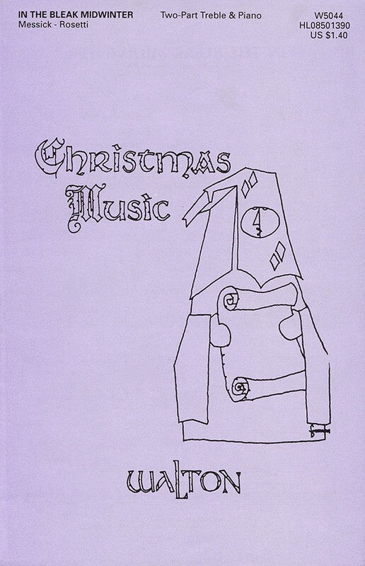 In The Bleak Midwinder Christmas 2 Pt (Octavo)