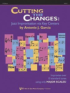 Cutting The Changes E Flat Book with CD and CDR