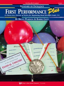First Performance Plus 1st/2nd B Flat Clarinet Music Book