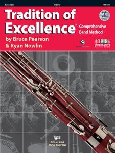Tradition of Excellence Book 1 for Bassoon with DVD