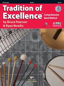 Tradition of Excellence Book 1 Percussion by Bruce Pearson and Ryan Nowlin