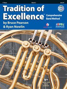 Tradition of Excellence Book 2 for French Horn by Bruce Pearson and Ryan Nowlin