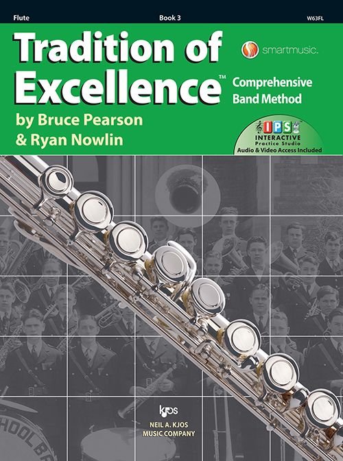 Tradition of Excellence, Book 3 — Flute, Book/Online Media (Neil A. Kjos Music Company)