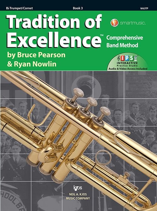 Tradition of Excellence, Book 3 — Trumpet, Book/Online Media (Neil A. Kjos Music Company)