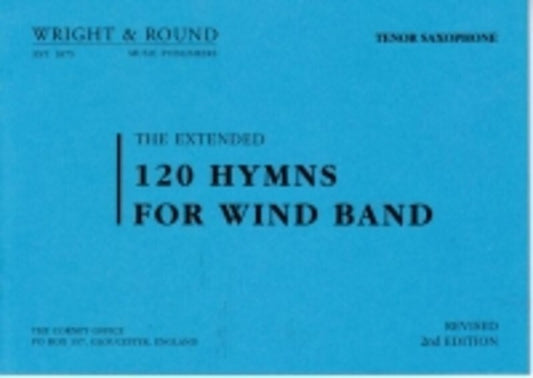 Hymns For Wind Band 120 Tenor Sax