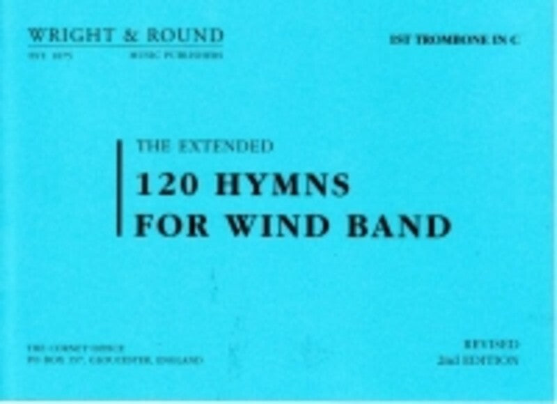 Hymns For Wind Band 120 1st Trombone