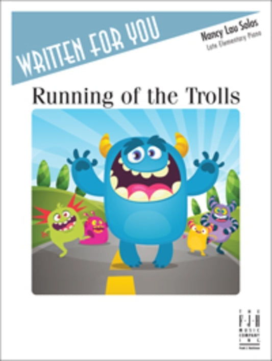 Lau - Running Of The Trolls Late Elementary Piano Sheet Music (Piano)