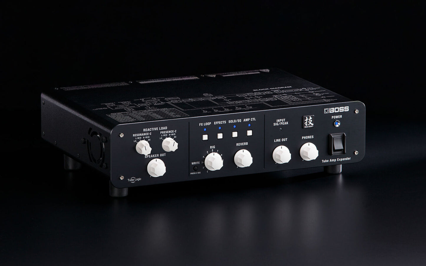 BOSS WAZA-TAE Tube Amp Expander - Versatile Reactive Load Box & Speaker Simulator for Stage and Studio — view 6