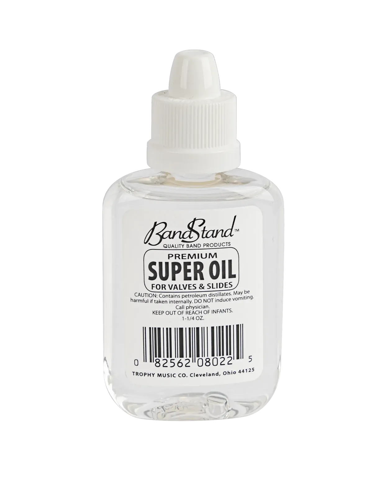 Trophy Super Oil 1/4 oz for Brass Instrument Valves and Slides