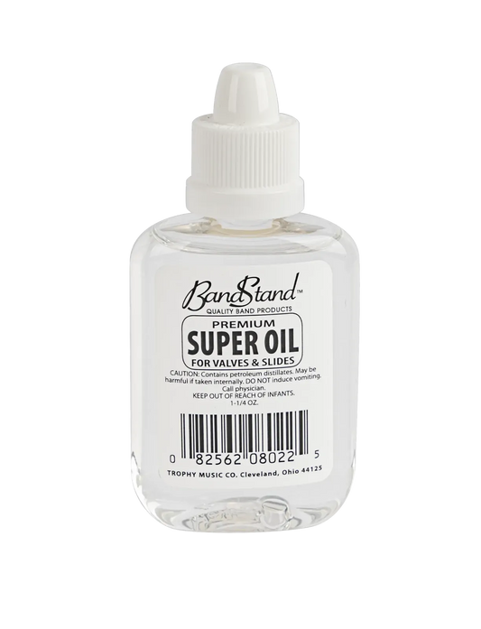 Trophy Super Oil 1/4 oz for Brass Instrument Valves and Slides