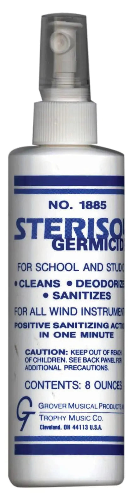 Trophy 08 Oz Sterisol Germicide Spray Bottle for Wind Instruments