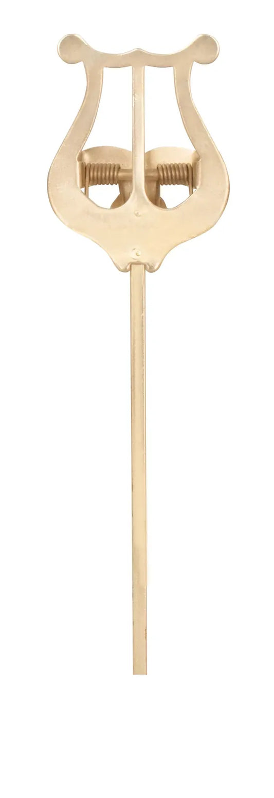 AMS Trumpet/Cornet Lyre Long Stem Gold Plated