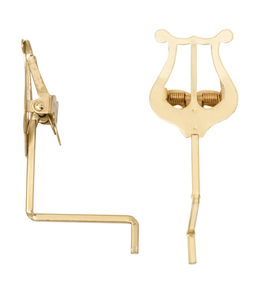 AMS Gold Plated Saxophone Lyre
