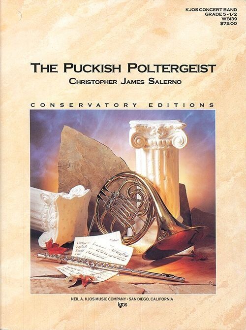 Puckish Poltergeist for Band by Neil A. Kjos Music Company, 1 Page