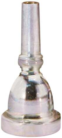 AMS WB1494 Tuba Mouthpiece Suits 15mm Bore Silver Plated