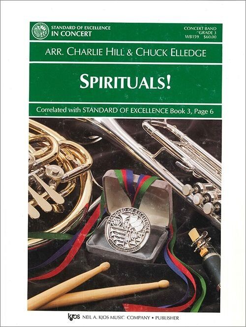 Spirituals! for Band by Neil A. Kjos Music Company - 1 Page