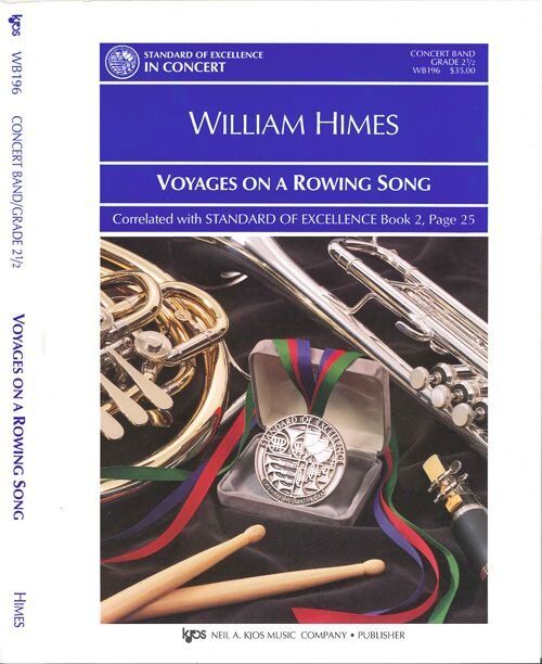 Voyages on a Rowing Song for Band - Theme and Variations Based on Michael, Row the Boat Ashore