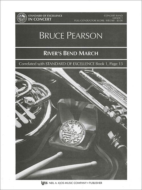 River's Bend March - Full Score for Band