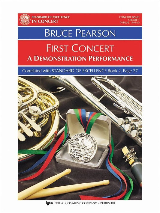 First Concert: A Demonstration Performance by Bruce Pearson for Band Programs