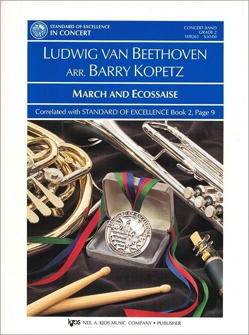March and Ecossaise Band Arrangement by Neil A. Kjos Music Company