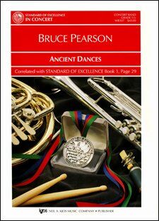 Ancient Dances for Band by Neil A. Kjos Music Company - Contest/Festival Piece