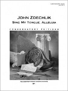 Sing My Tongue, Alleluia - Band Score