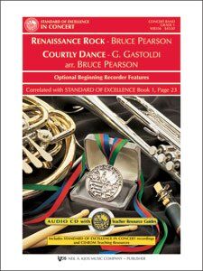 Renaissance Rock & Courtly Dance - Recorder Features for Band and String Orchestra